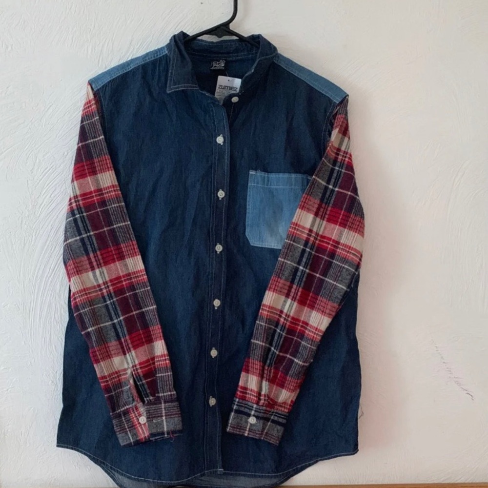NWT Zumiez Jean flannel